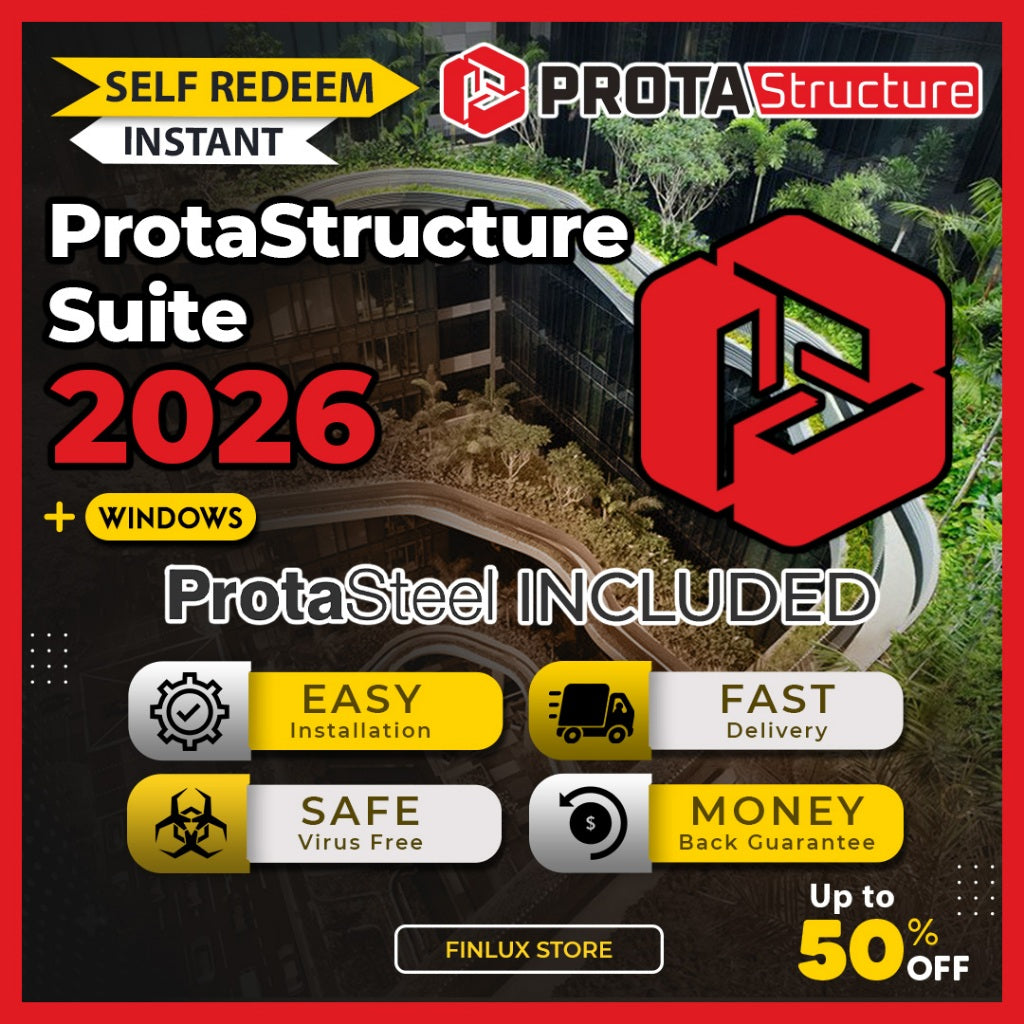 [SELF REDEEM] Prota Structure Suite Enterprise 2026 | ProtaSteel For Windows | ProtaStructure | Prota Steel