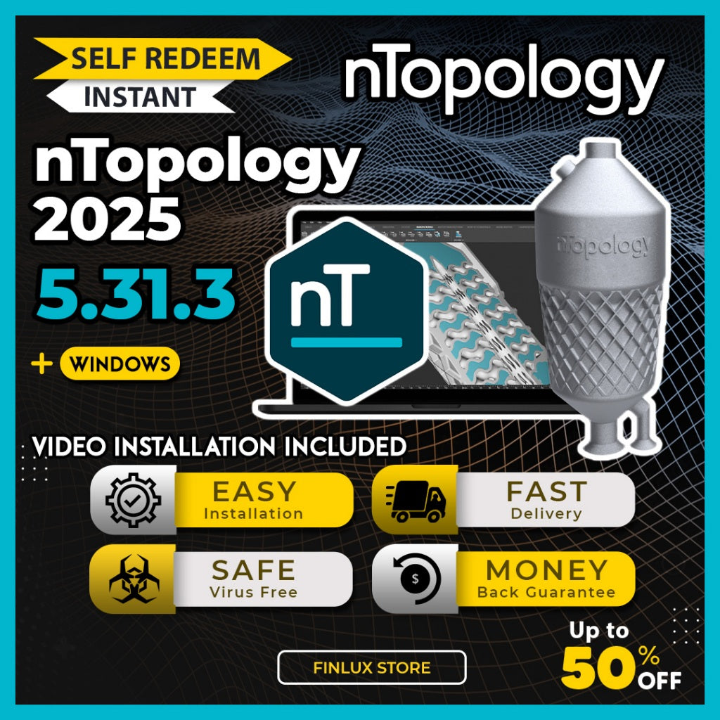 [SELF REDEEM] nTopology v5.31.3 Latest 2025 Lifetime For Windows (64-Bit)