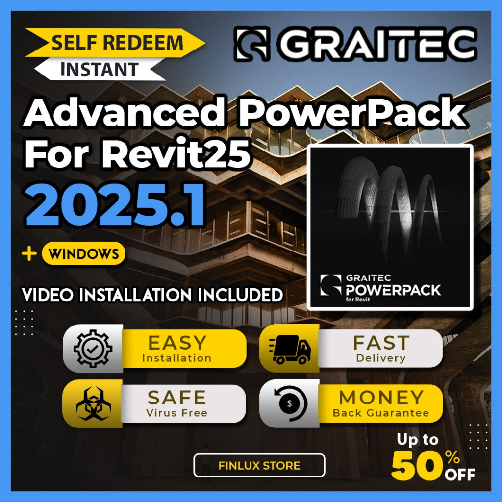 [SELF REDEEM] Graitec Advance PowerPack v2025.1.1 For Revit25 Lifetime For Windows (64-Bit)