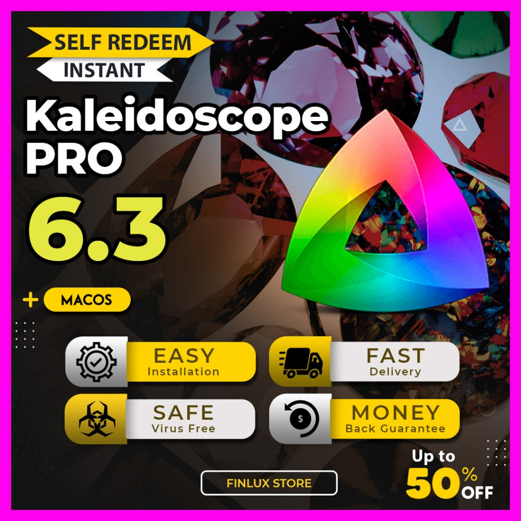 [SELF REDEEM] Kaleidoscope v6.3 Latest Lifetime For McOS