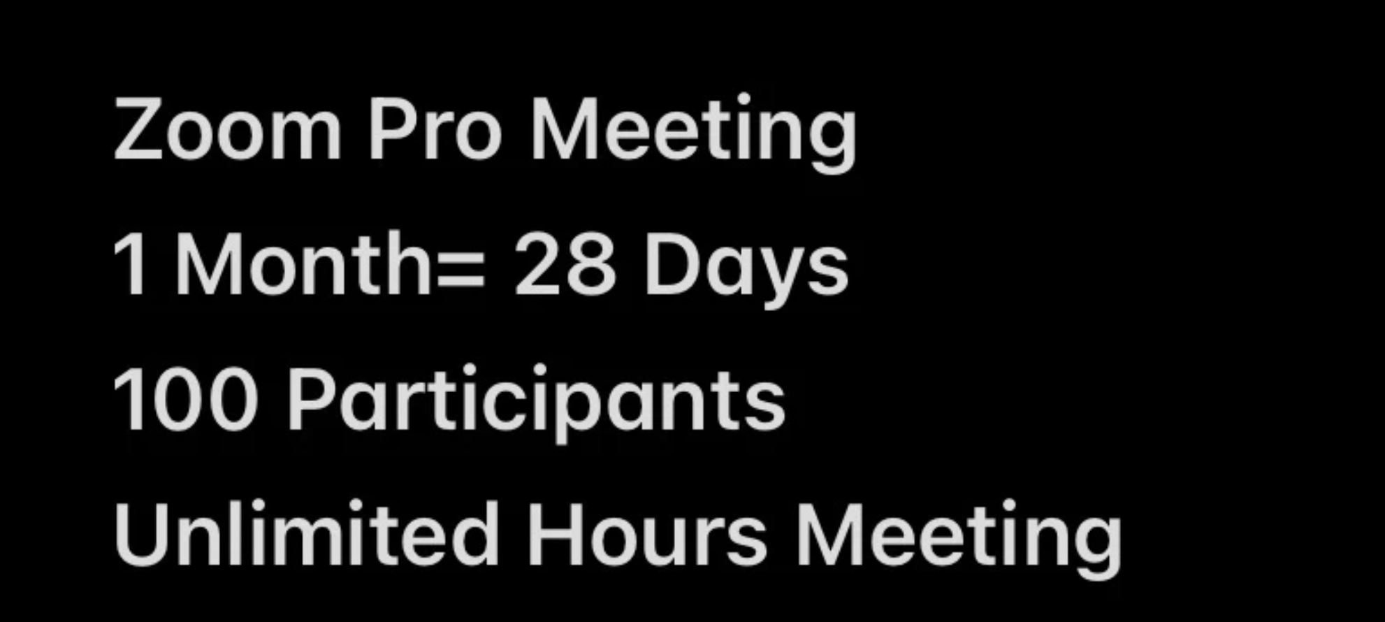 Zoom Meeting Unlimited & 50GB Cloud Storage