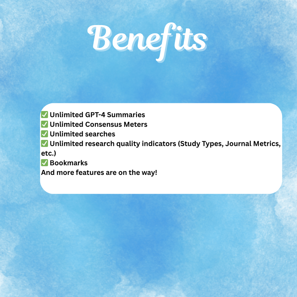 [FAST 24/7] Consensus AI Premium Account | Evidence-Based Answers, Faster AI Search Engine