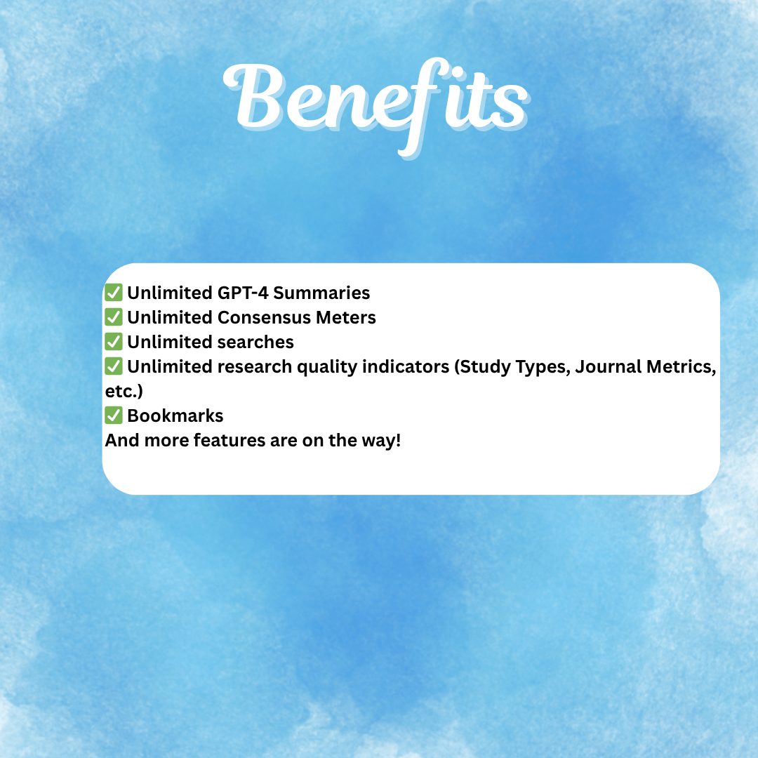 [FAST 24/7] Consensus AI Premium Account | Evidence-Based Answers, Faster AI Search Engine