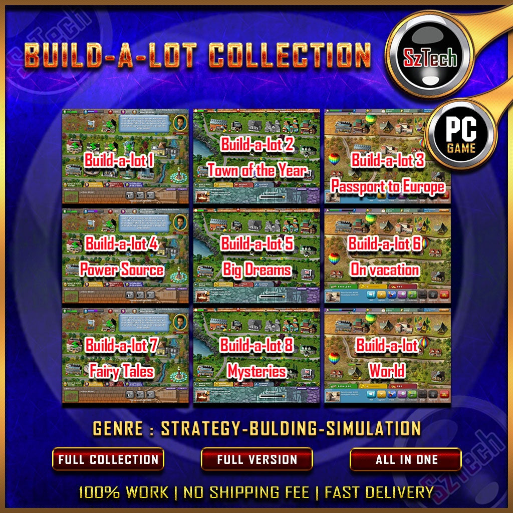 Build-a-lot Collection PC GAMEBuilding-Simulation-StrategyFull Version