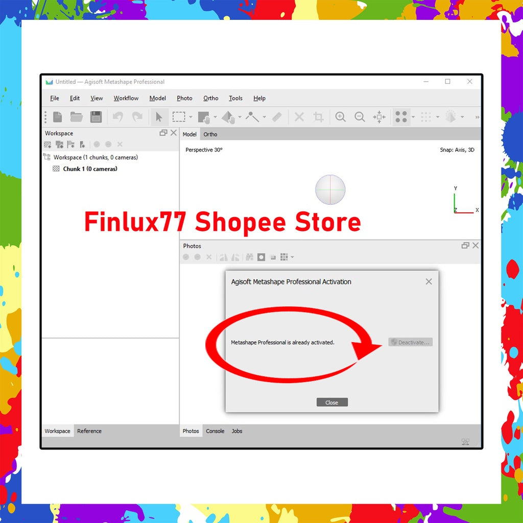 [SELF REDEEM] Agisoft Metashape Professional 2025 v2.2.2 Lifetime For Windows (64-Bit ONLY)