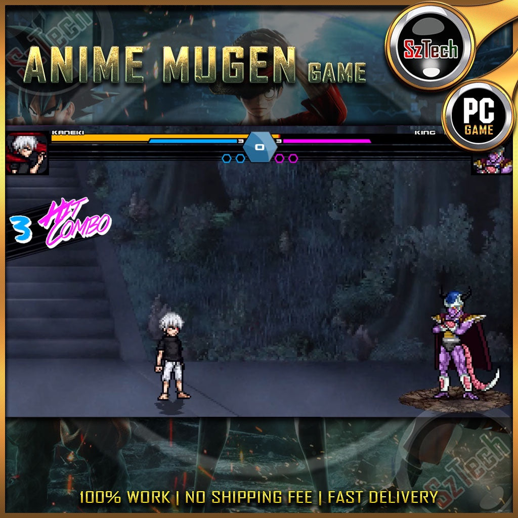 Super Anime War 4 Mugen Full 360 CharacterPC GamesDigital DownloadGames MugenJump ForceAnime War Game