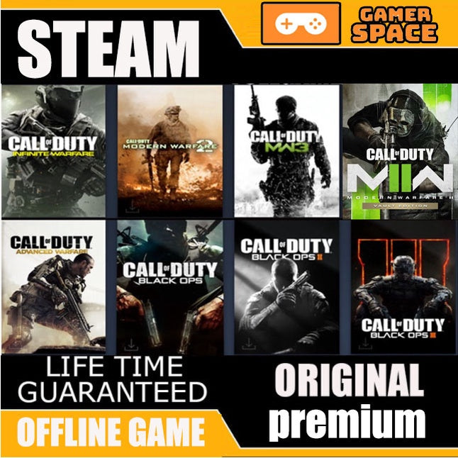 Call of duty Black Ops III,Modern Warfare II 2022,Ghosts, Advanced Warfare, Infinite Steam Access OFFLINE 24 HR SEND