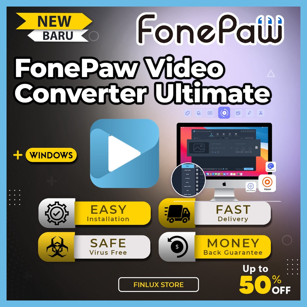 FonePaw Video Converter Ultimate v5.2.0 2020 Lifetime For Windows