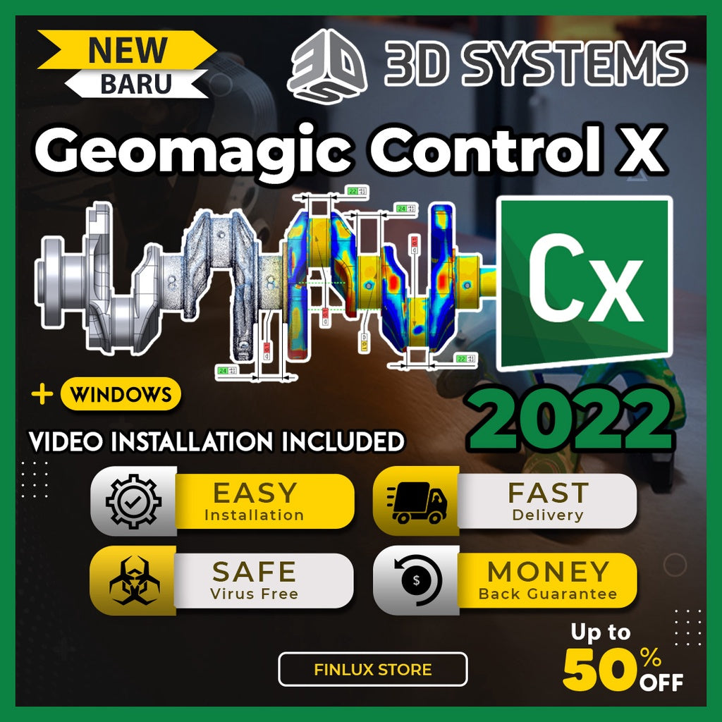[VIDEO] 3D Systems Geomagic Control X 2022.1.0.70 Latest Lifetime For Windows (64-Bit)