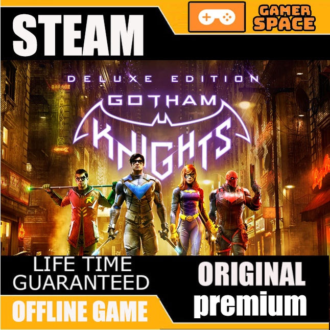 Gotham Knights Deluxe Edition STEAM | FULL GAME |  LIFETIME GUARANTEE 24 Hour Auto Delivery