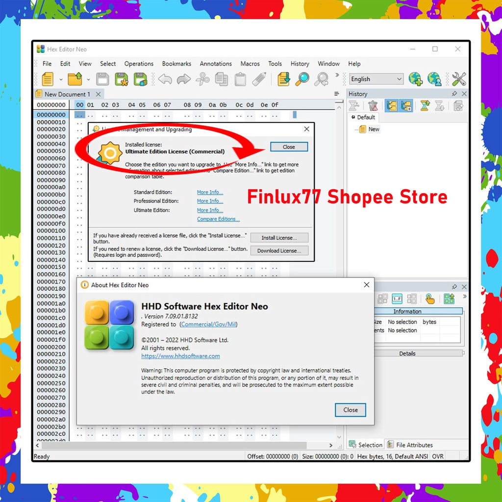 [VIDEO] Hex Editor Neo Ultimate v7.09.01 Latest 2022 Lifetime For Windows (64-Bit)