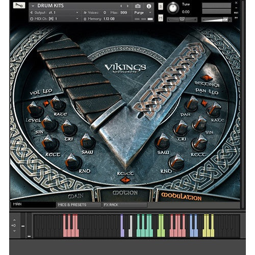 Vikings Metal Toolkit  Keepforest (Win/Mac) *Kontakt Library*