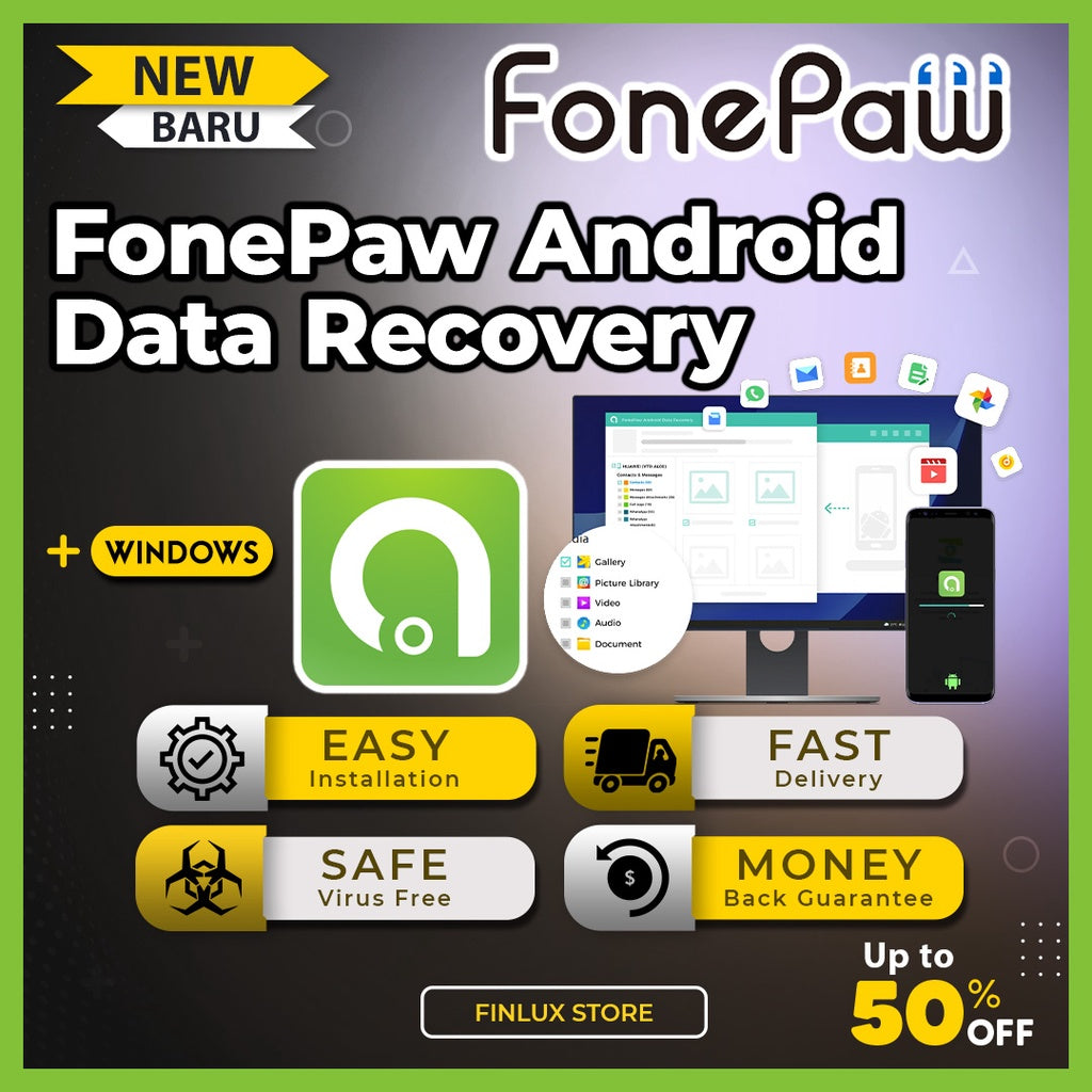 FonePaw Android Data Recovery v6.2 Latest 2024 Lifetime For Windows