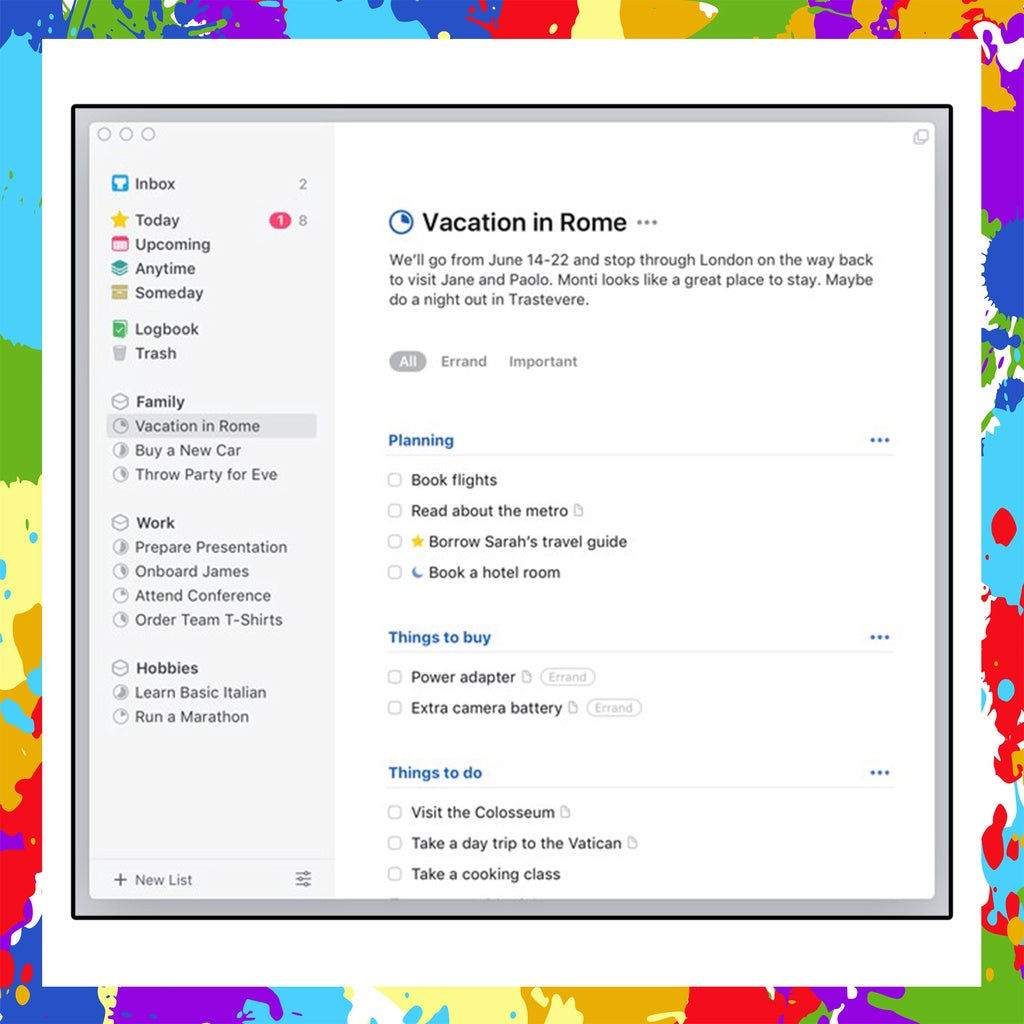 [SELF REDEEM] Things 3 v3.22.5 Latest 2025 | Personal Task Manager | Lifetime For McOS