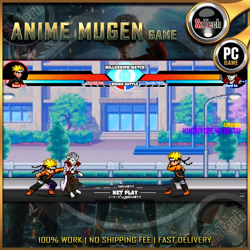 JUMP FORCE Mugen 2022 Full 144 CharactersPC GamesDigital DownloadGames MugenAnime War Game