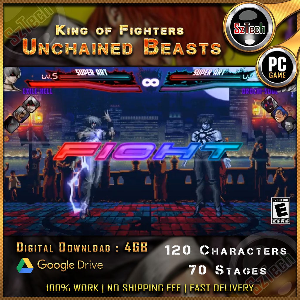 [ PC GAME ]King of Fighters - Unchained Beasts120 CharactersKOF Games