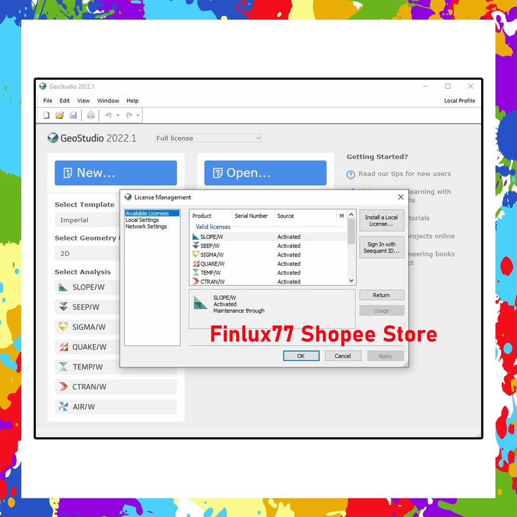 [SELF REDEEM] GEO-SLOPE GeoStudio 2025.1 Latest Lifetime For Windows (64-Bit)