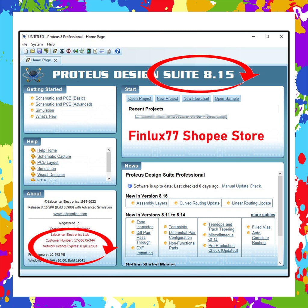 [SELF REDEEM] Proteus Pro 9.0 SP2 (with libraries) Arduino Uno Latest 2025 Lifetime For Windows