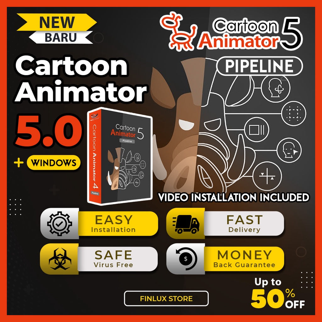 [VIDEO] Reallusion Cartoon Animator 5.0 Pipeline FREE Resource Pack For Windows (64-Bit)