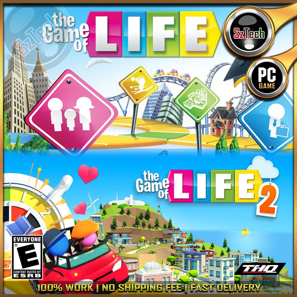 [ PC/LAPTOP GAME ][4 IN 1] The Game of Life CollectionEducational GameLearning GameSimulation Game