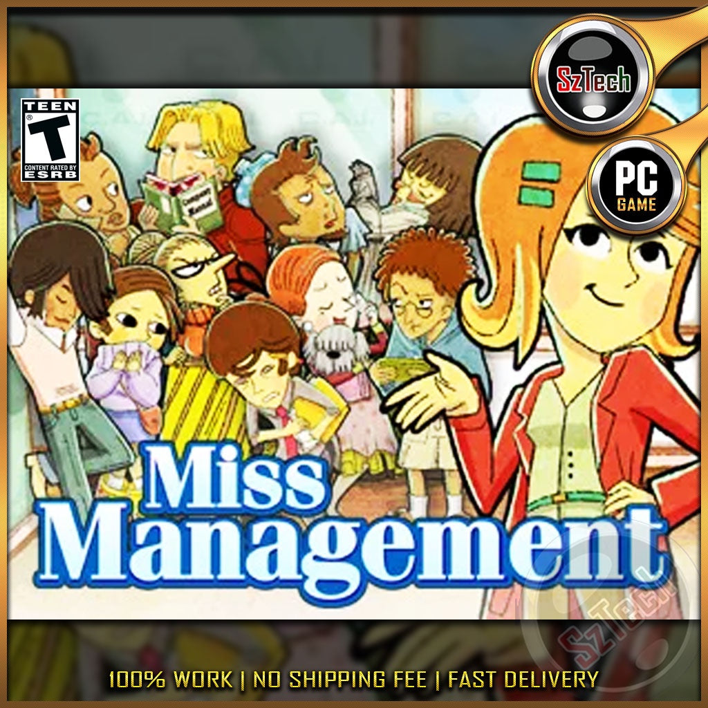 Miss Management [PC GAME]  [ DIGITAL DOWNLOAD] Classic GamesTime ManagementNostalgia Game