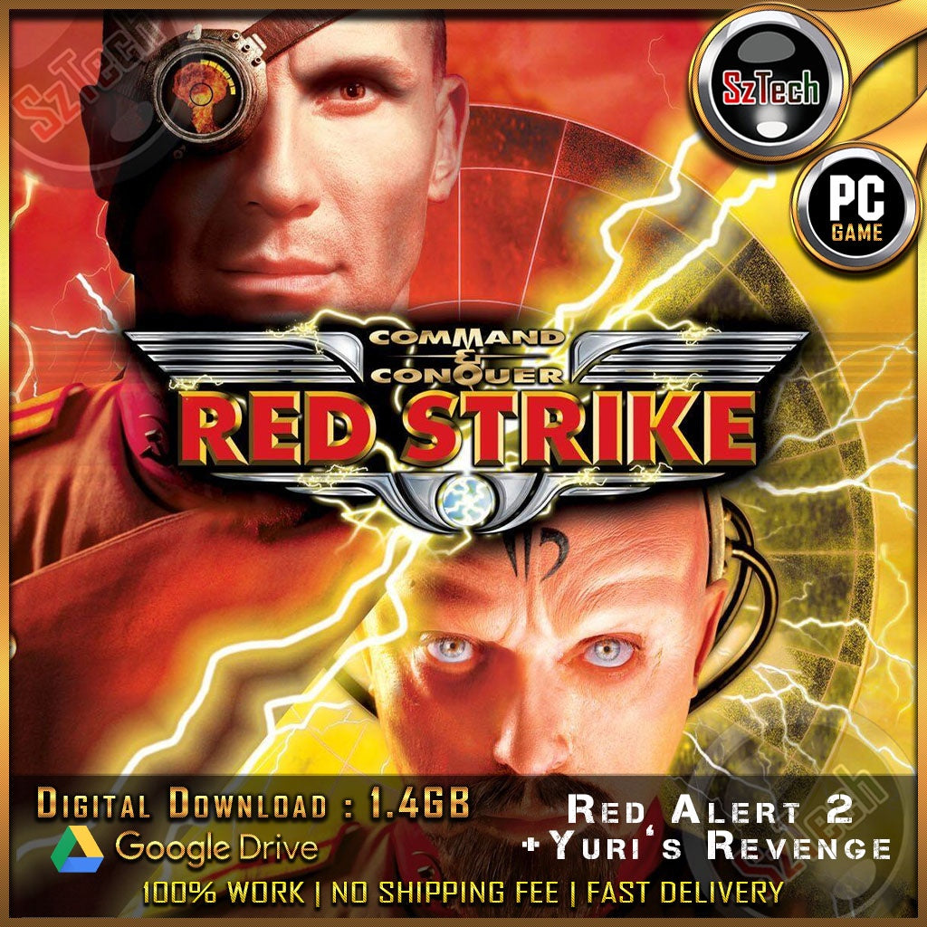 Command & Conquer Red Alert 2 | Fix Black Screen Issue | Pre-Installed Games | PC Games | Cheap & Fast service