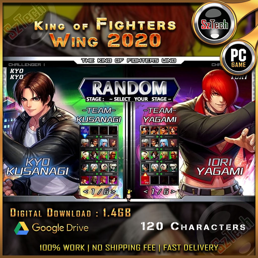 [ PC GAME ] The King of Fighters WingCapcom Vs SNKKOF Unlimited MatchOffline GamesAction & Fighting