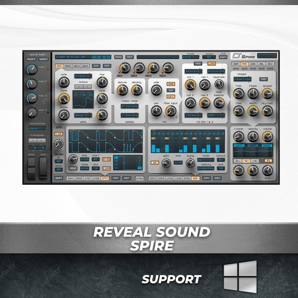 Spire  Reveal Sound (Windows)