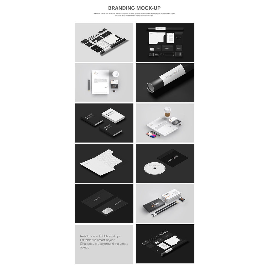 ID14517 - Pro Print Work Mockup Bundle 12+ Gb