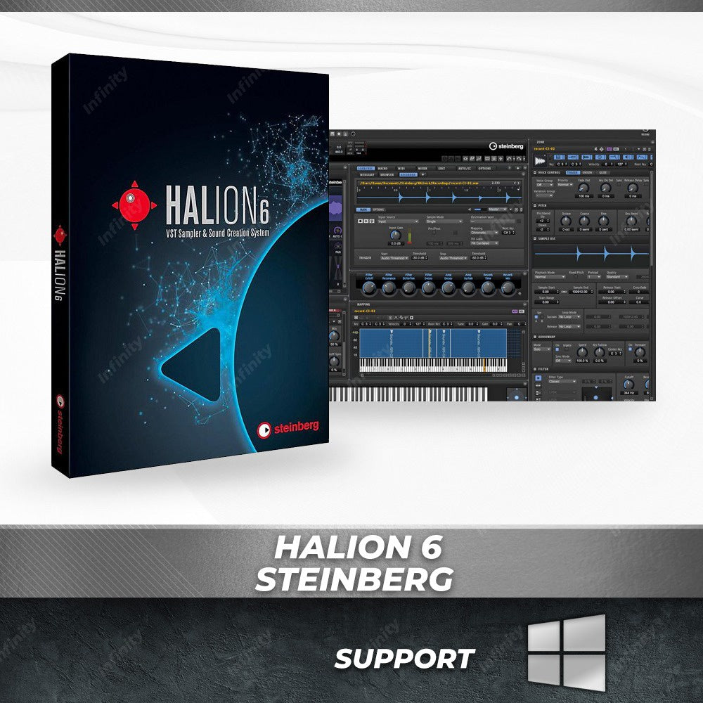 Halion 6 + Content  Steinberg (Windows 64 Bit)