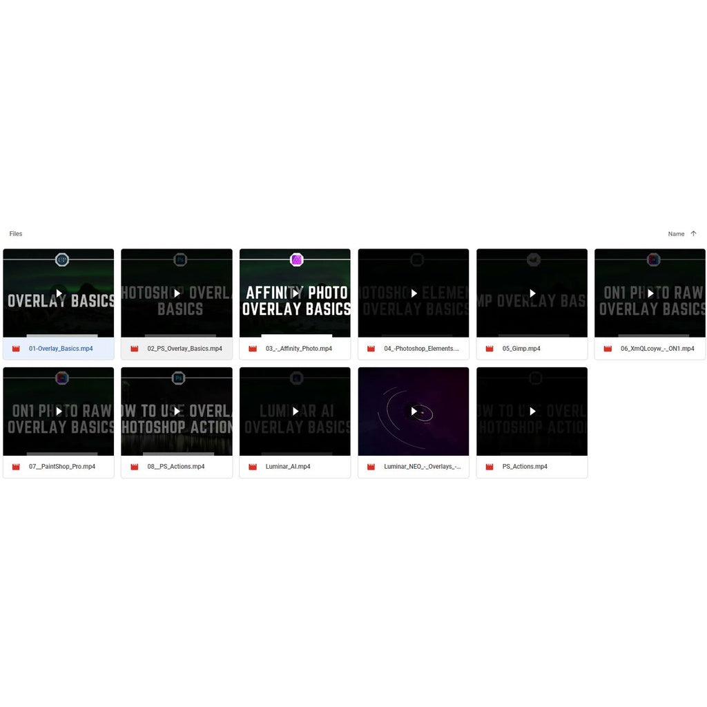 Overlays 22 collection with over 800+ High resolution Overlays 2022