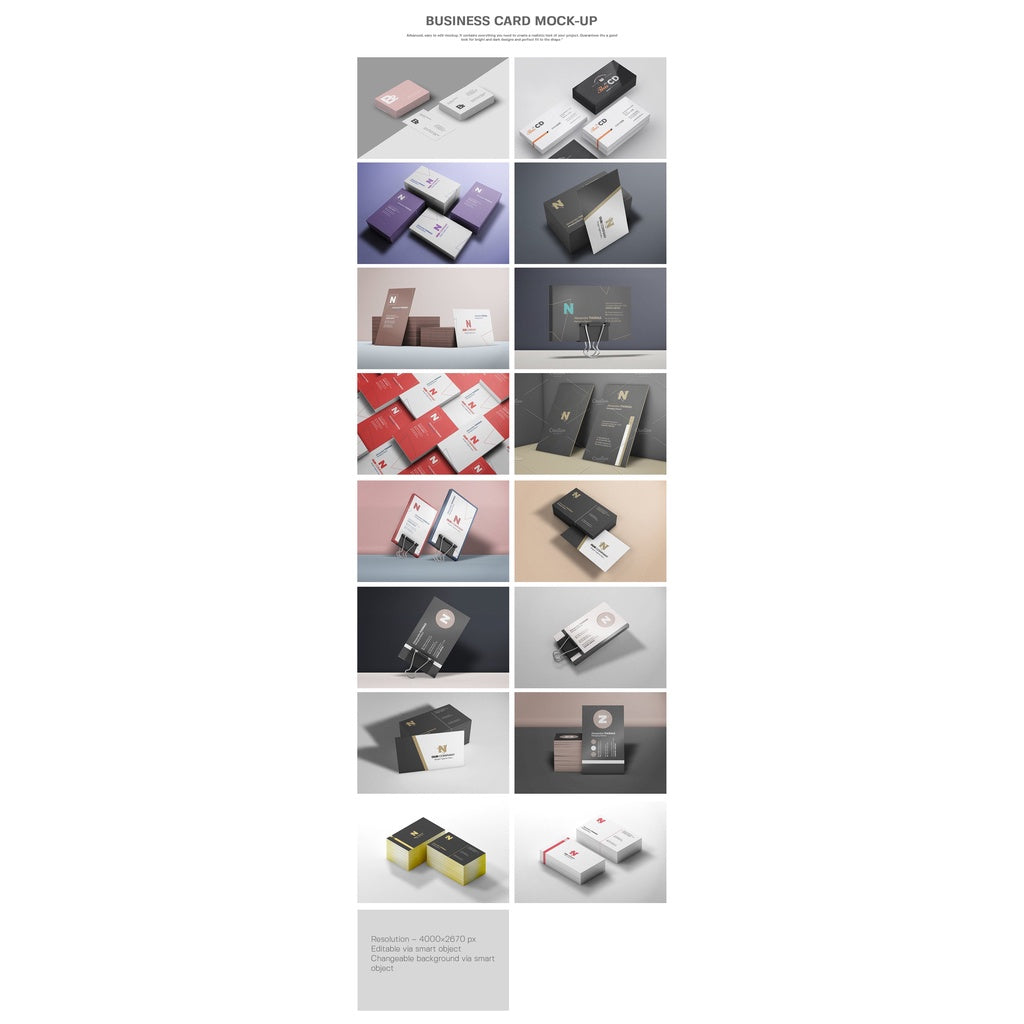 ID14517 - Pro Print Work Mockup Bundle 12+ Gb