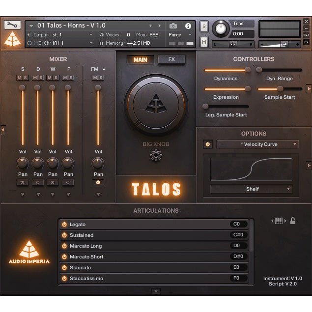 Talos  Audio Imperia (Win/Mac) *Kontakt Library*