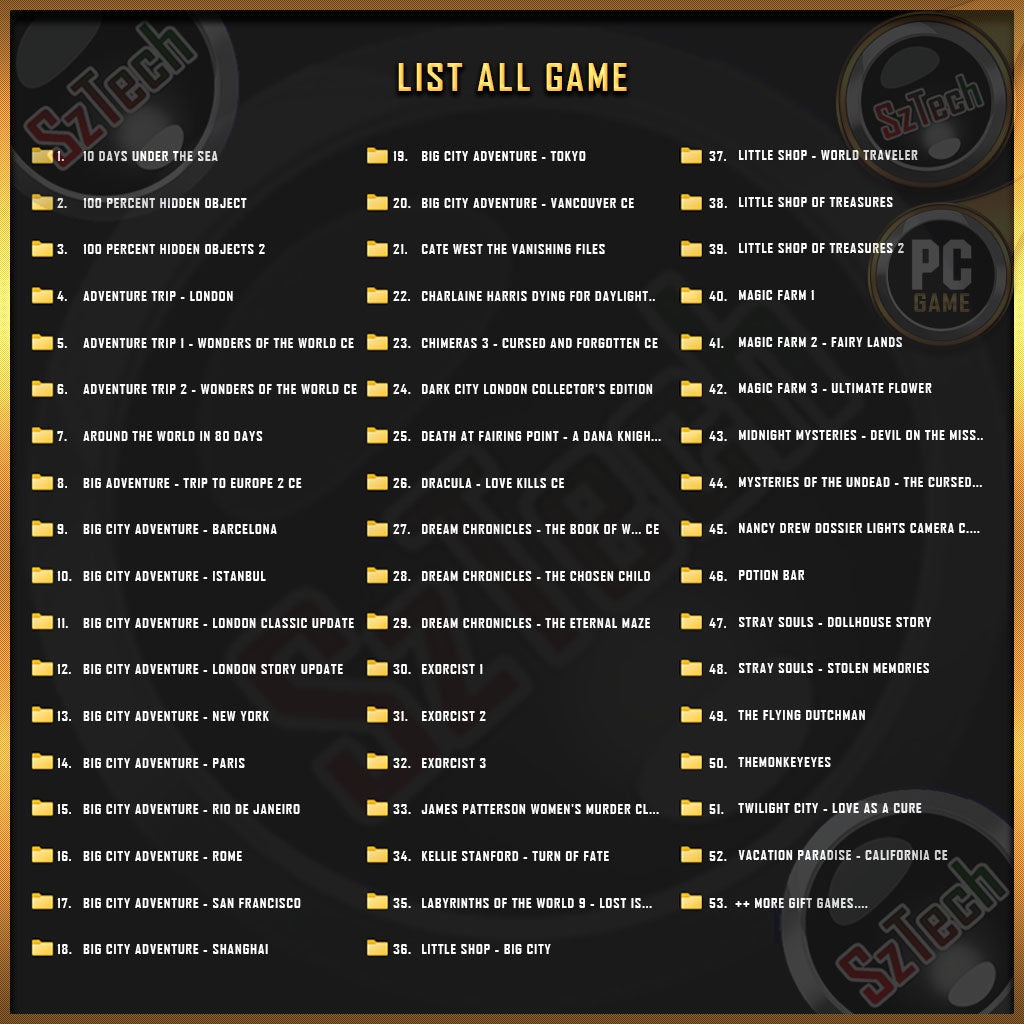 Hidden Object Collections [PC GAME]  [ DIGITAL DOWNLOAD] Nostalgia GamesClassic GamesGame Cari Barang Tersembunyi