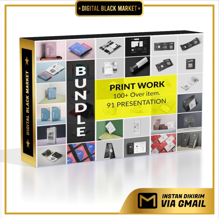 ID14517 - Pro Print Work Mockup Bundle 12+ Gb