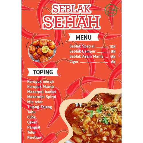ID62001 - 15 Desain Buku Menu CorelDraw