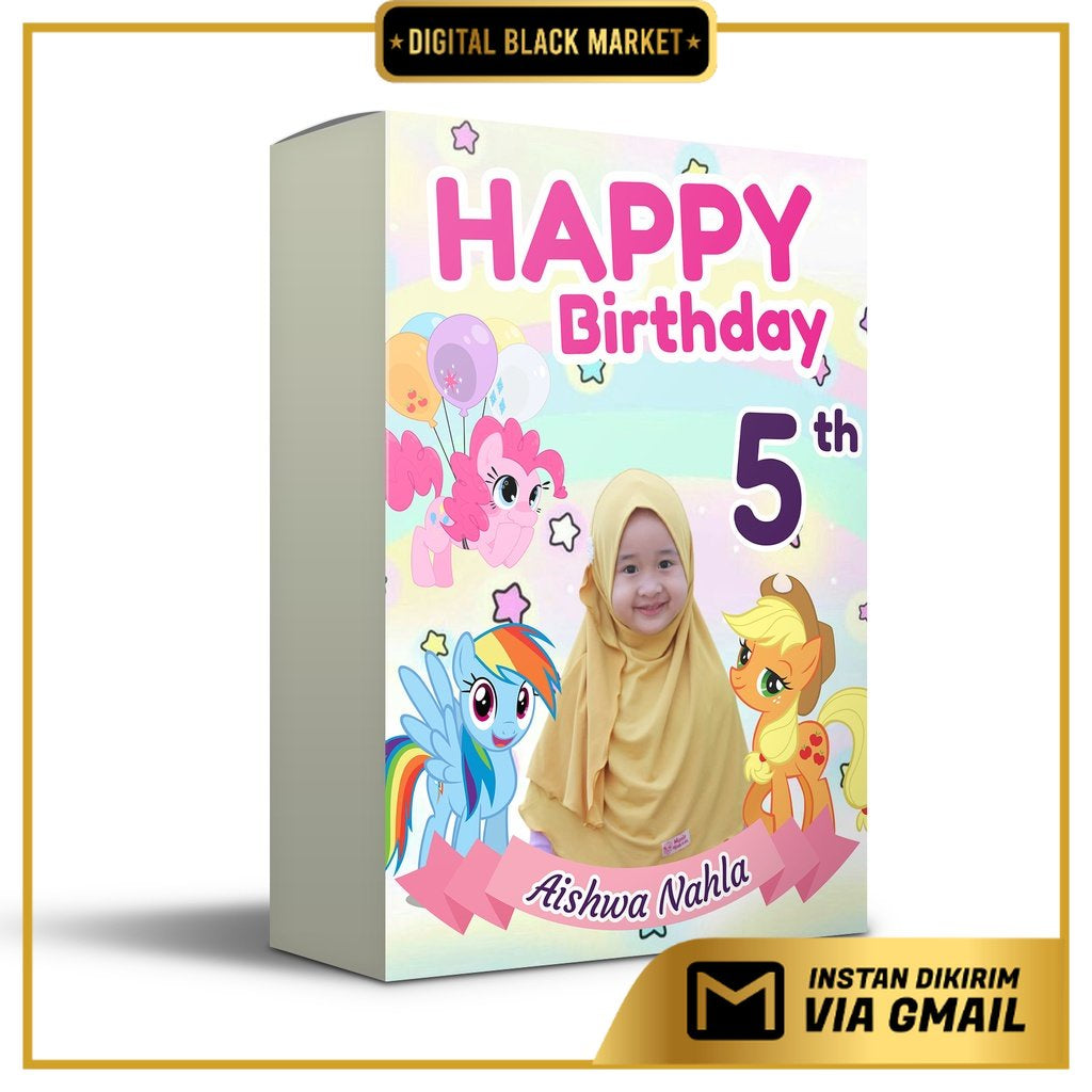 ID95001 - 20 Desain Tas Ulang Tahun Anak CorelDraw V24