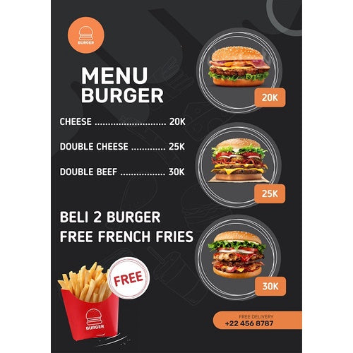 ID62001 - 15 Desain Buku Menu CorelDraw