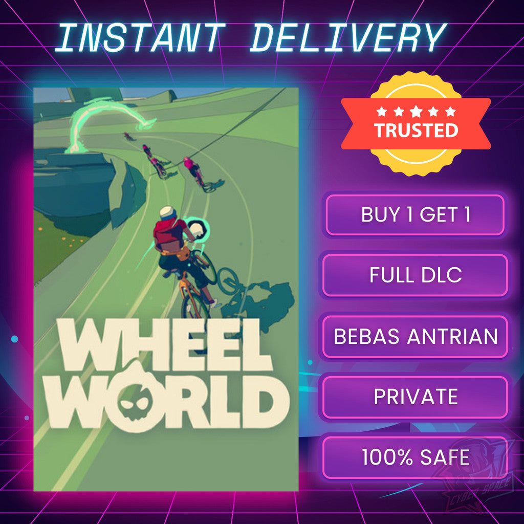 [BONUS 1 GAME] Wheel World PC Original / Main Akun Sendiri / Bebas Antri