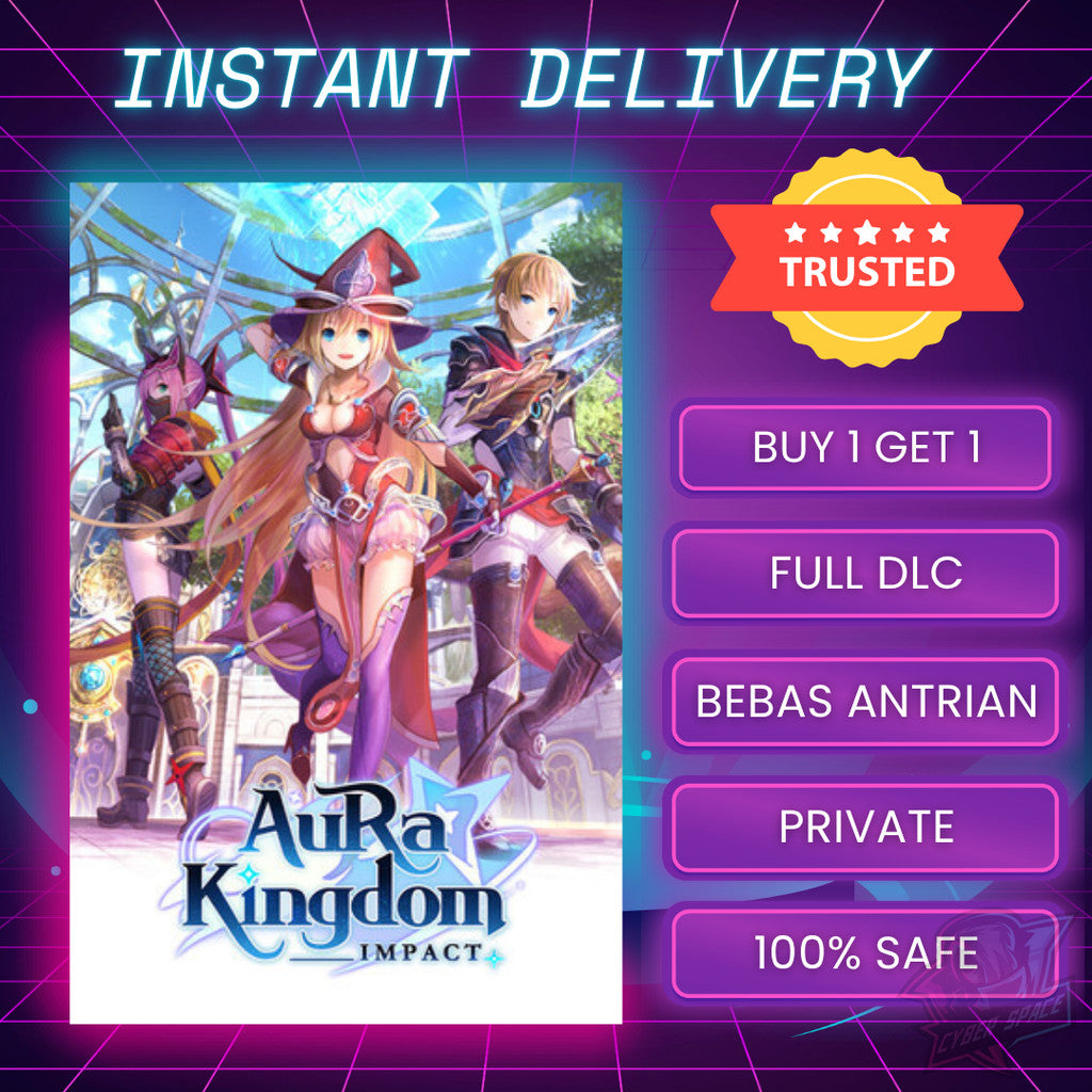 [BONUS 1 GAME] Aura Kingdom - Impact PC Original / Main Akun Sendiri / Bebas Antri