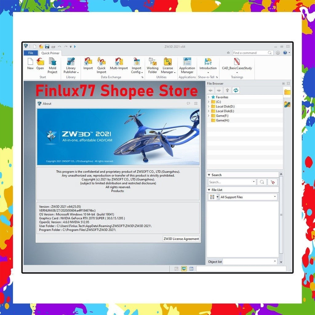 [SELF REDEEM] ZW3D ZWCAD 2025 Latest For Windows (64-Bit)