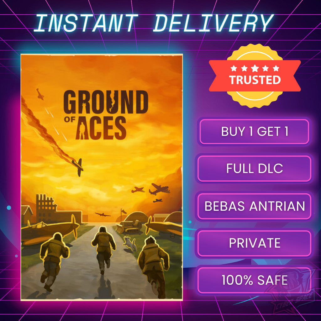 [BONUS 1 GAME] Ground of Aces PC Original / Main Akun Sendiri / Bebas Antri