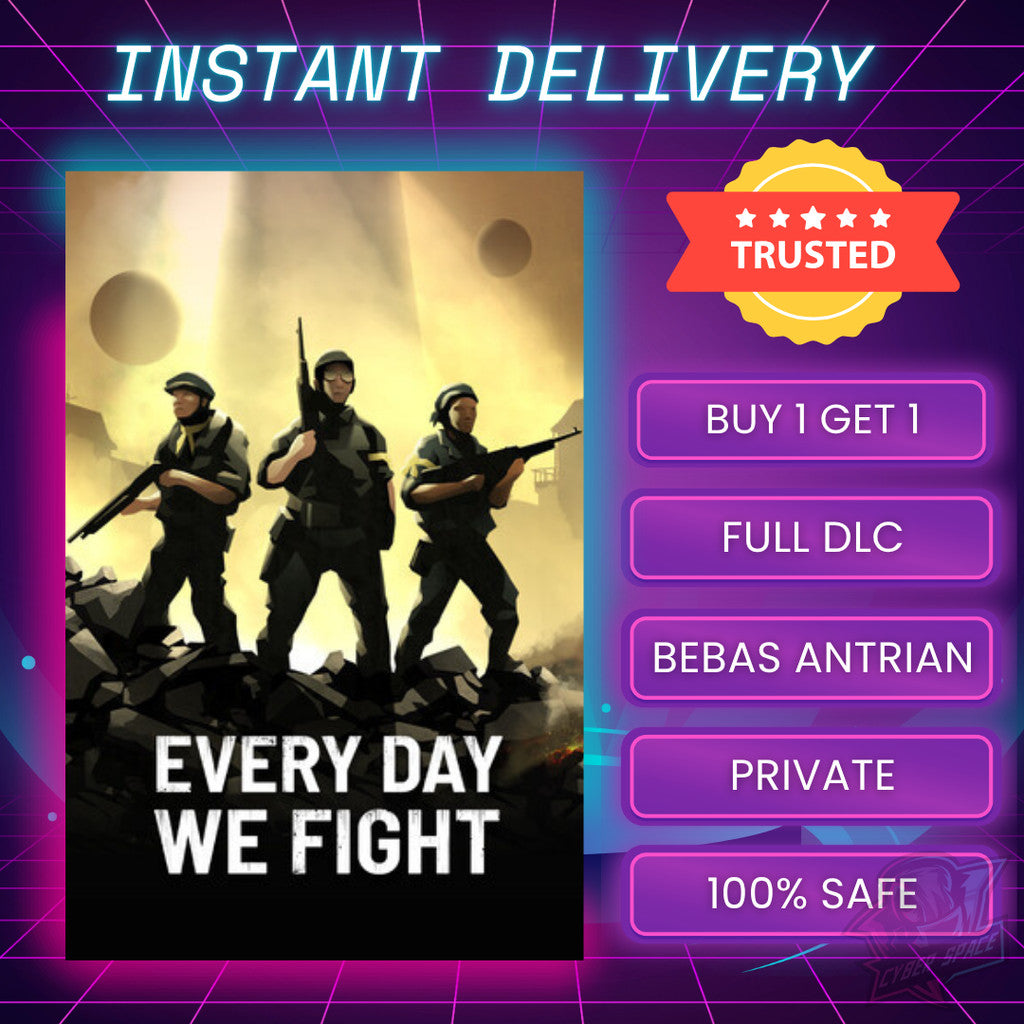 [BONUS 1 GAME] Every Day We Fight PC Original / Main Akun Sendiri / Bebas Antri