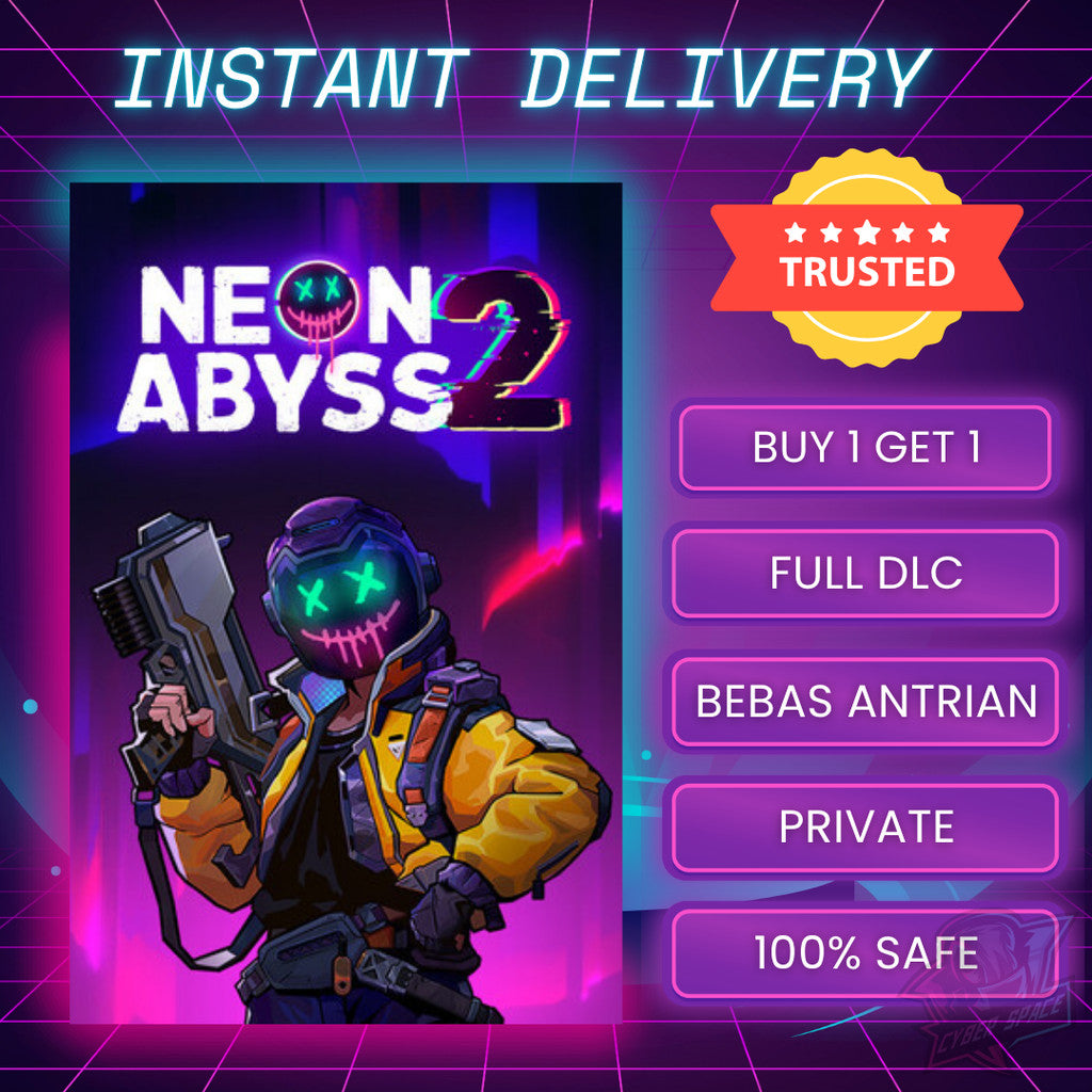 [BONUS 1 GAME] Neon Abyss 2 PC Original / Main Akun Sendiri / Bebas Antri