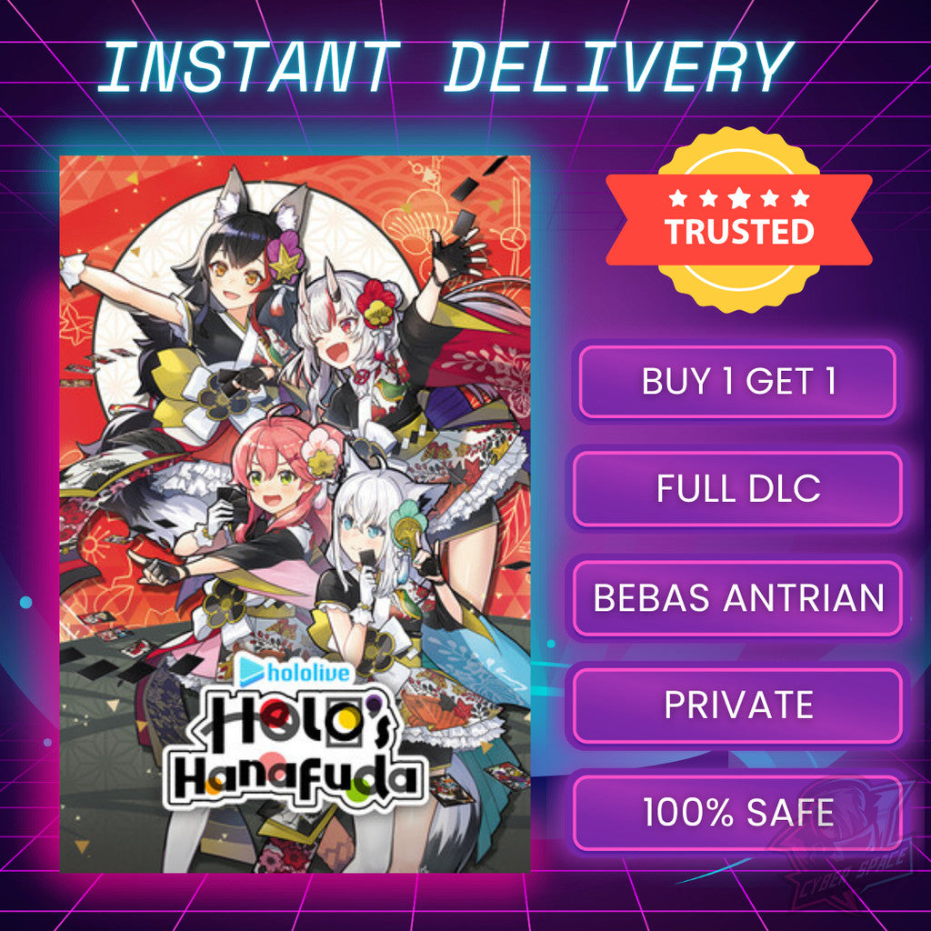 [BONUS 1 GAME] hololive Holo's Hanafuda PC Original / Main Akun Sendiri / Bebas Antri