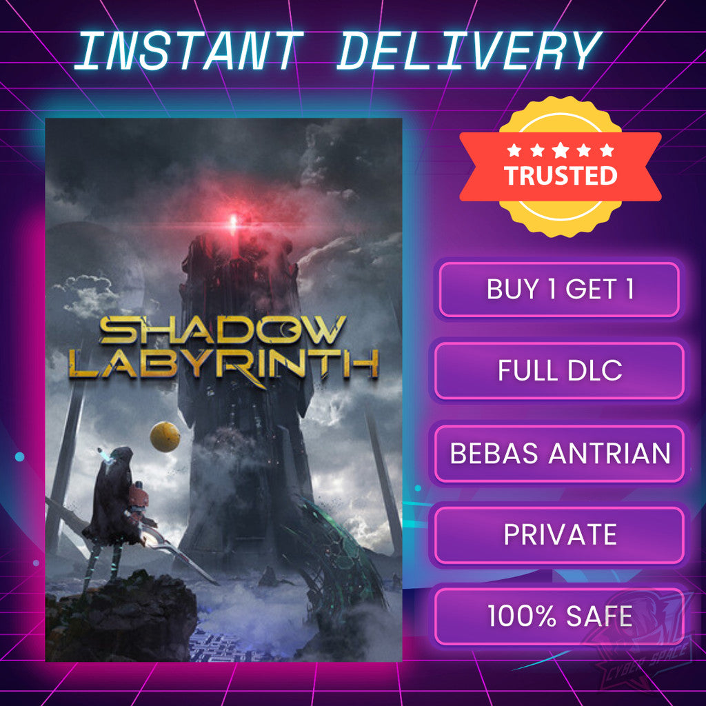 [BONUS 1 GAME] Shadow Labyrinth PC Original / Main Akun Sendiri / Bebas Antri