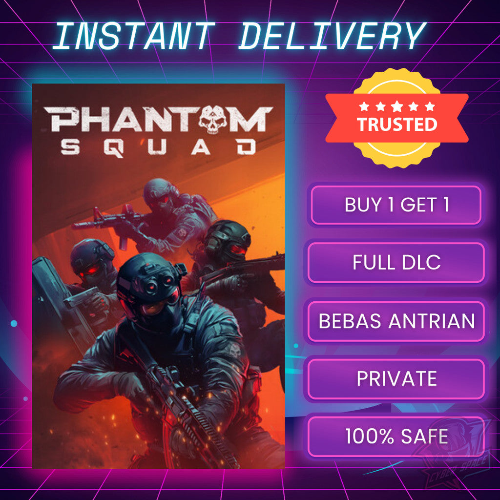 [BONUS 1 GAME] Phantom Squad PC Original / Main Akun Sendiri / Bebas Antri