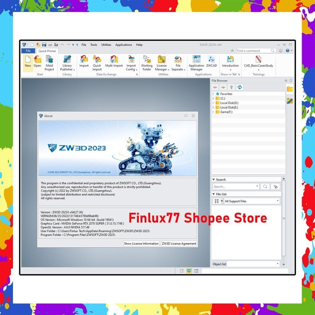[SELF REDEEM] ZW3D ZWCAD 2025 Latest For Windows (64-Bit)