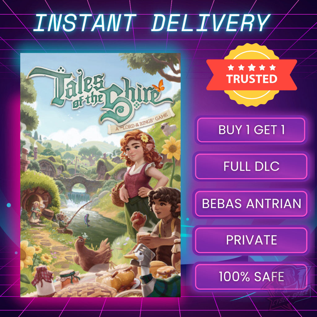 [BONUS 1 GAME] Tales of the Shire: A The Lord of The Rings™ Game PC Original / Main Akun Sendiri / Bebas Antri