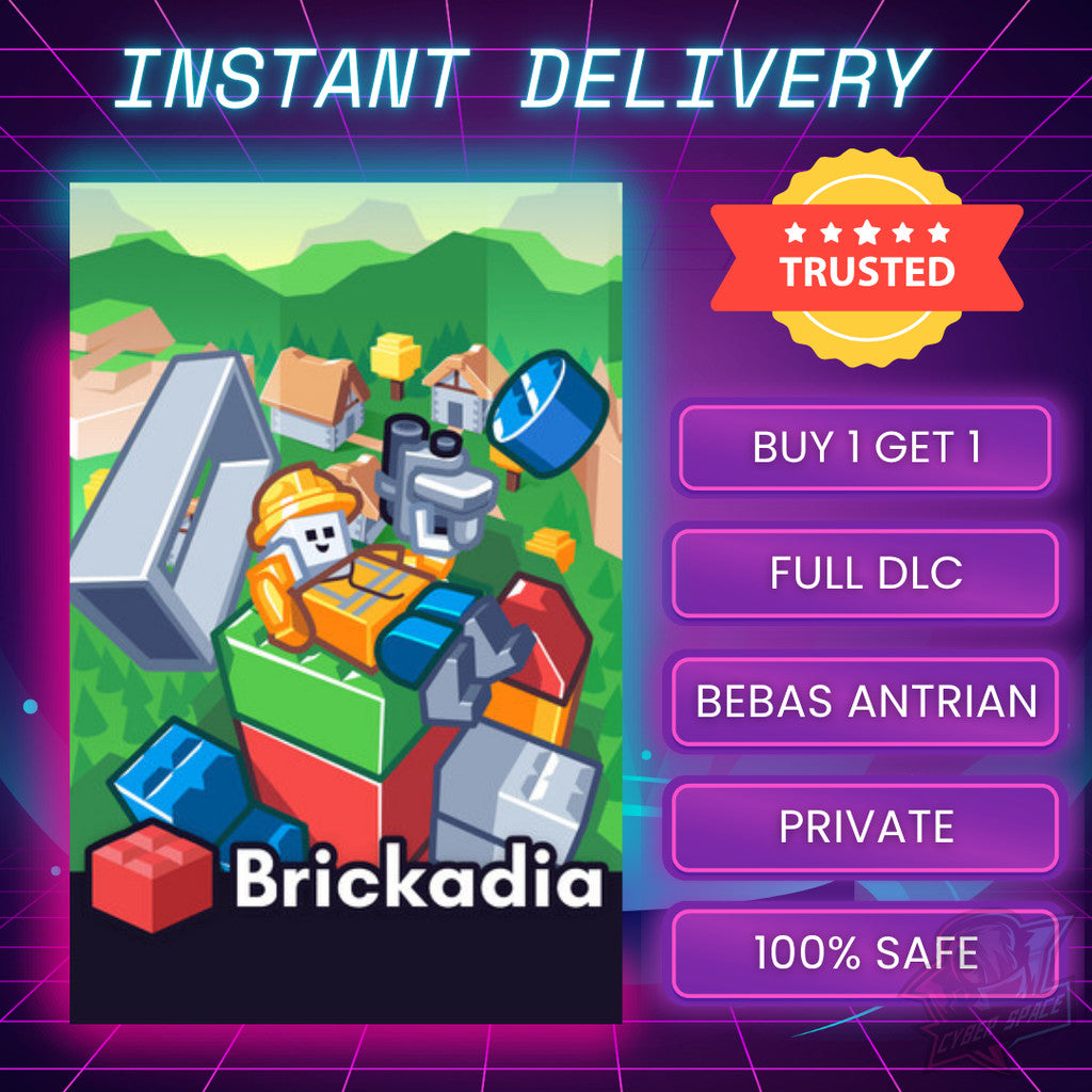 [BONUS 1 GAME] Brickadia PC Original / Main Akun Sendiri / Bebas Antri